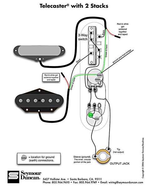 Standard Telecaster Wiring Diagram Fralin Pickups
