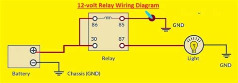 Wiring 12 Volt Relay