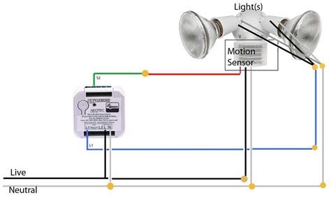 Wiring For Outside Light With Sensor