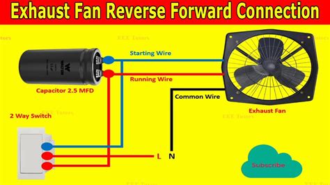 Wiring the Exhaust Fan