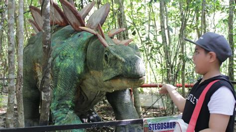 Video Dinosaurus Ajang Promosi Mojosemi Forest Park Magetan, Buat Viral