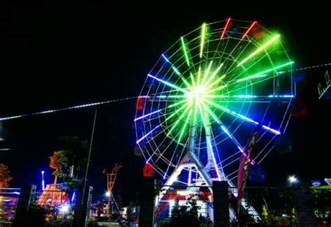 Wisata Saygon Night Park Pasuruan: Serunya Liburan Malam di Taman Hiburan Terbesar