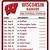 wisconsin badgers football schedule 2014 printable