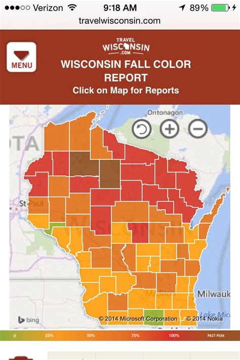 When and Where to See Wisconsin Fall Colors in 2017