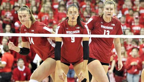 NCAA women's volleyball Stanford beats Wisconsin for 9th championship