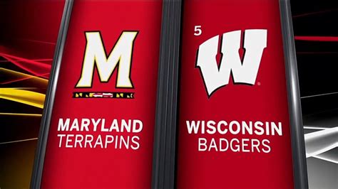 wisconsin vs maryland football game time