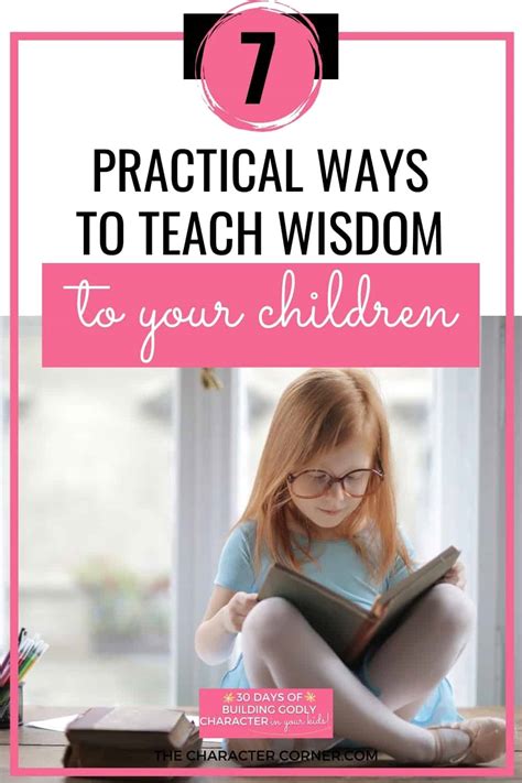 wisdom taught to kids