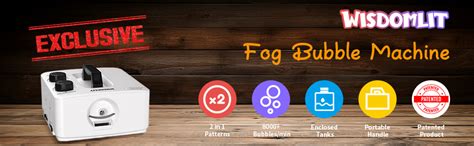 TCHome 3 IN 1 Stage Fog Bubble Machine with 18 RGB LED