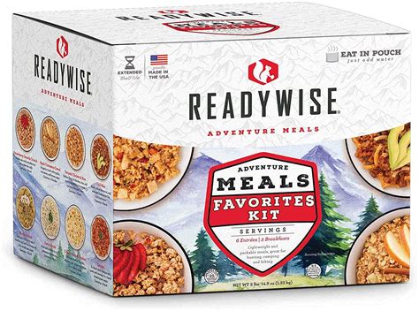 Wise Foods Company Favorites 72 Hour Cook-in-Pouch Meal Kit