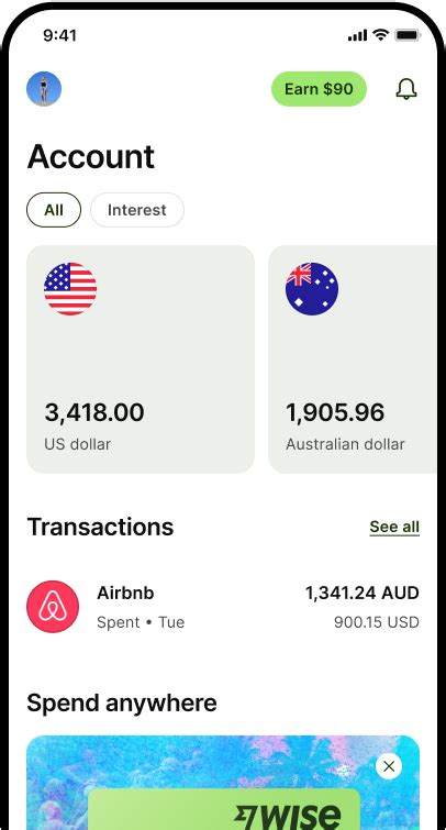 wise money transfer app