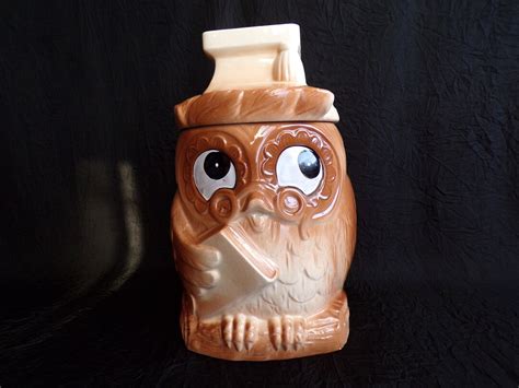 Wise Owl Cookie Jar