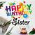 wish u happy birthday sister images
