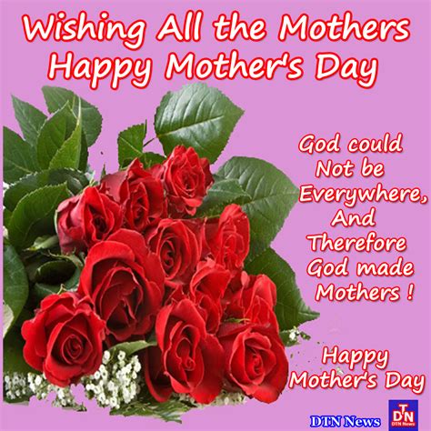 wishing mothers a happy mother's day