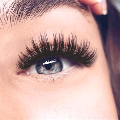 wispy lashes proper application