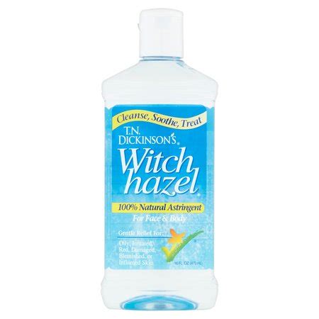 witch hazel for armpits