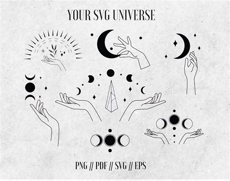 Download witch-hands-logo-with-hands-bundle SVG