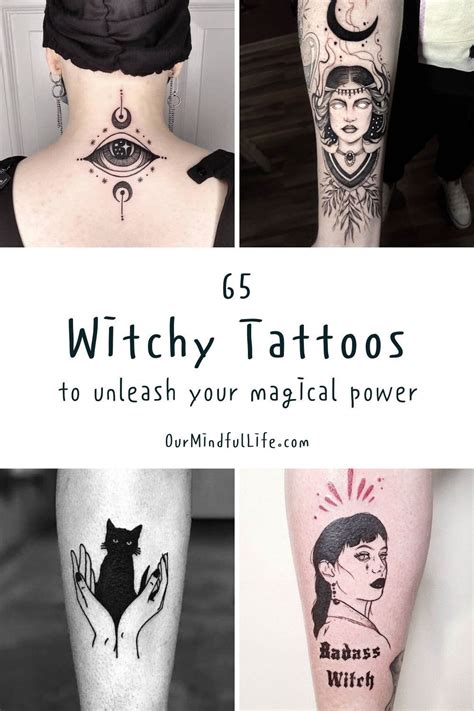 Incredible Witchcraft Tattoo Designs 2023