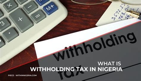 withholding tax in nigeria