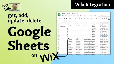 Wix Google Sheets Integration