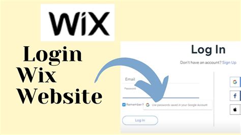 Unable to Sign In to Your Wix Account Password Help Center