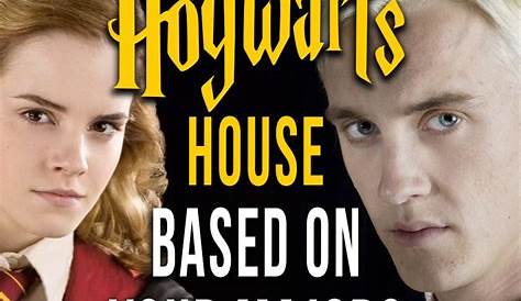 Harry Potter House Quiz Printable