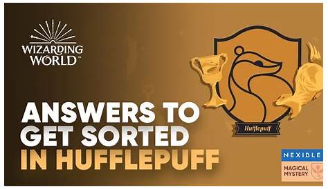 Wizarding World Hufflepuff Quiz How To Get In Attack Of The Fanboy