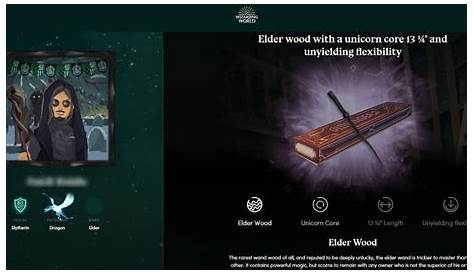 Wizarding World Wand Quiz Elder Wand How To Get The On Pottermore