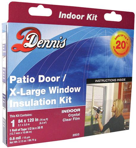 wj dennis window insulation kit