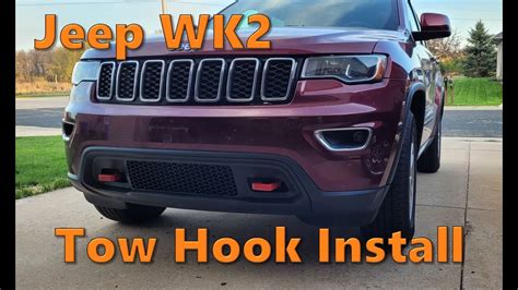 Wk2 Tow Hook Install