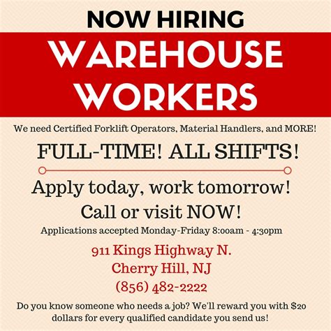 Part Time Jobs Near Me Warehouse PLOYMENT