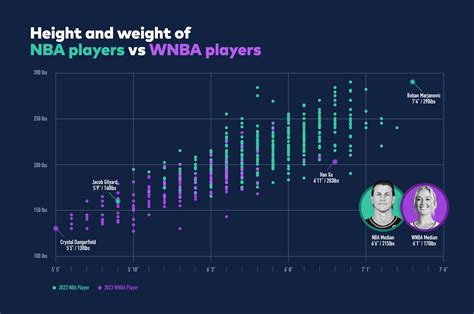 Wnba Net Height Vs Nba