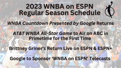wnba schedule 2023 tv coverage