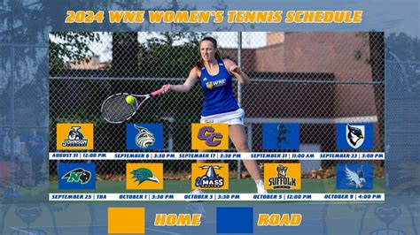 wne fall 2024 schedule