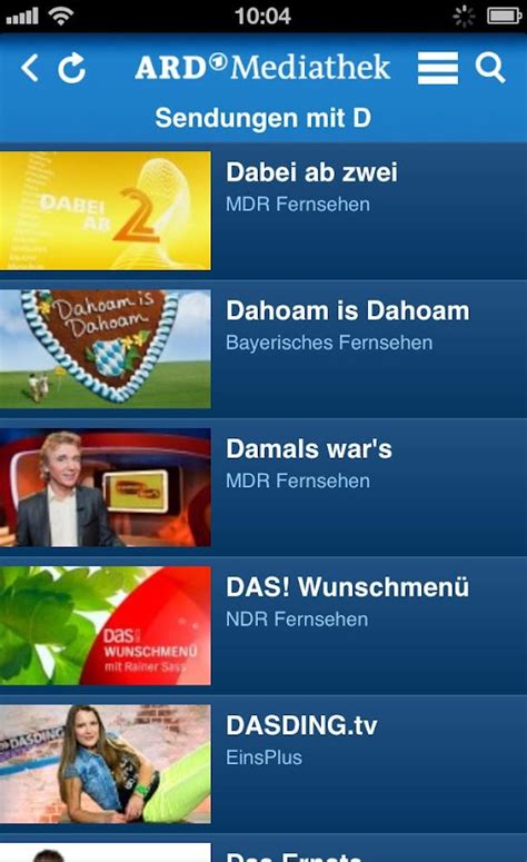 wo finde ich die app ard mediathek