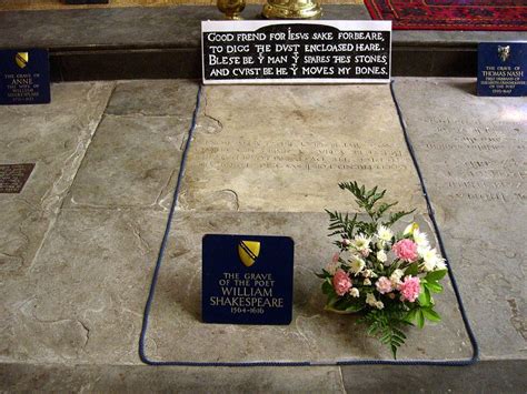 wo ist william shakespeare gestorben