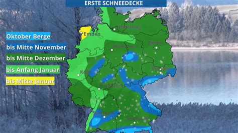 wo liegt schnee deutschland