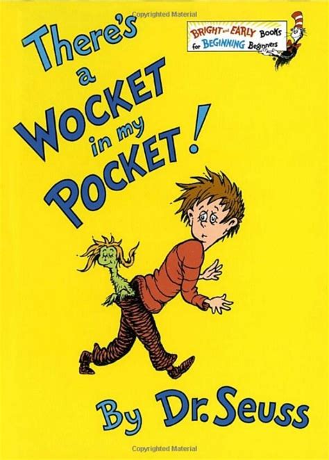 There's a Wocket in my Pocket activity. Dr. Seuss Pinterest