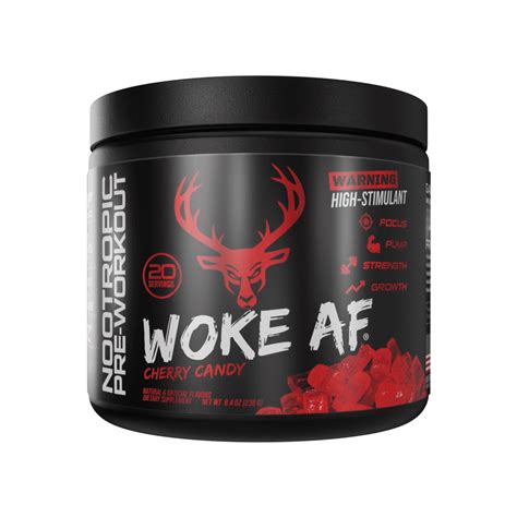 woke af pre workout caffeine