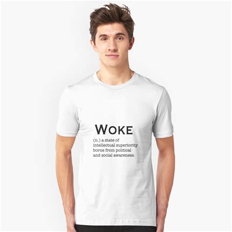 woke definition t shirt