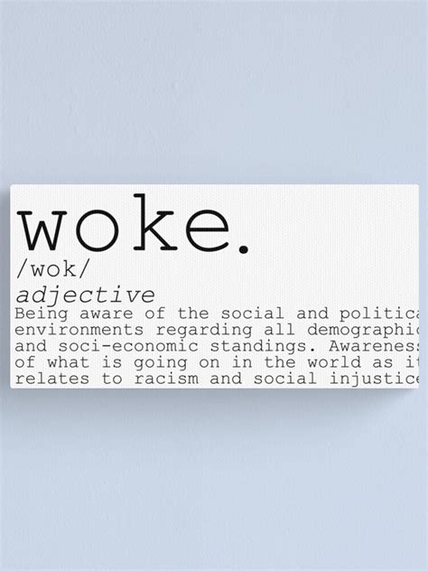 woke definition today