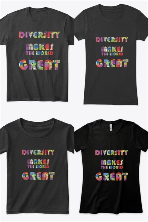 wokeface t-shirts that celebrate diversity