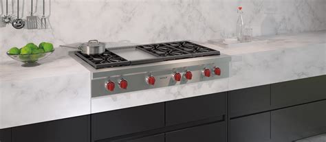 Wolf 48 Cooktop With Griddle