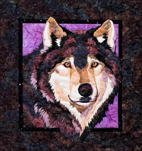 Wolf Applique Quilt Patterns