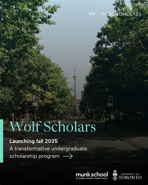 Wolf Foundation Scholarship