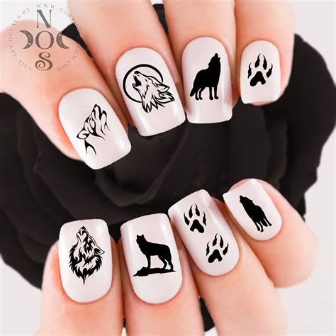 Wolf Nail Stickers