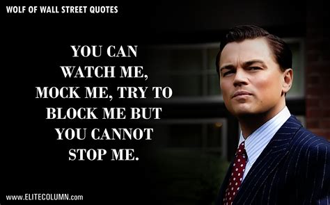 wolf of wall street best quote