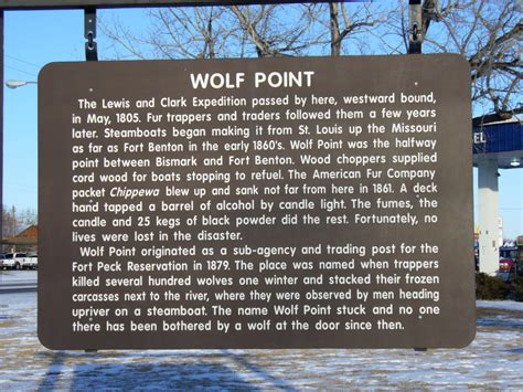 Wolf Point History