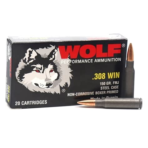 Wolf Steel 308 Ammo 