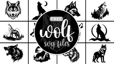 Unleash the Power of the Wild with Stunning Wolf SVG Designs