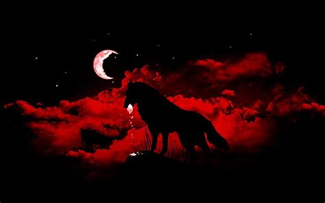 wolf that eats the moon
